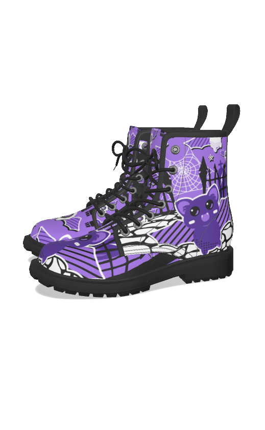 Spooky Bats Creepy Night Women's Boots