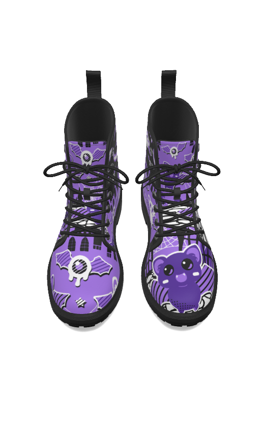 Spooky Bats Creepy Night Women's Boots