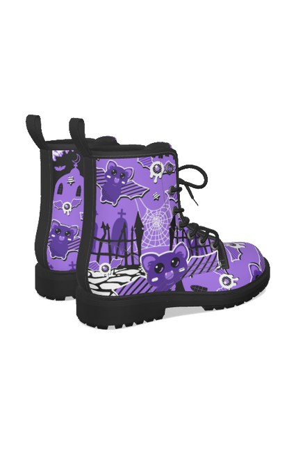 Spooky Bats Creepy Night Women's Boots