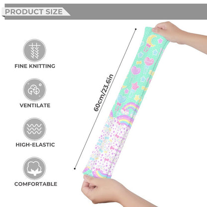Pastel Party Over Knee Stocking Socks (Mint)