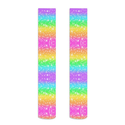 Rainbow Wonderland Over Knee Stocking Socks