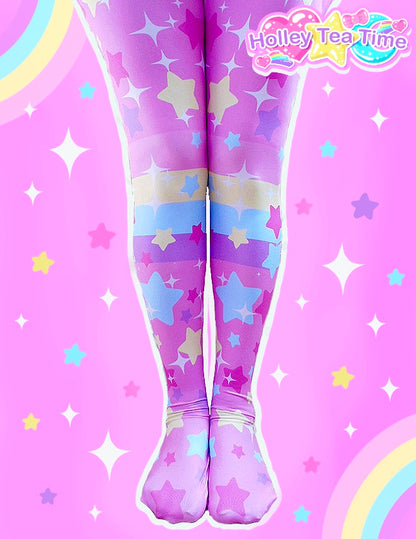 Bubbles Rainbow Land Tights [Made To Order]