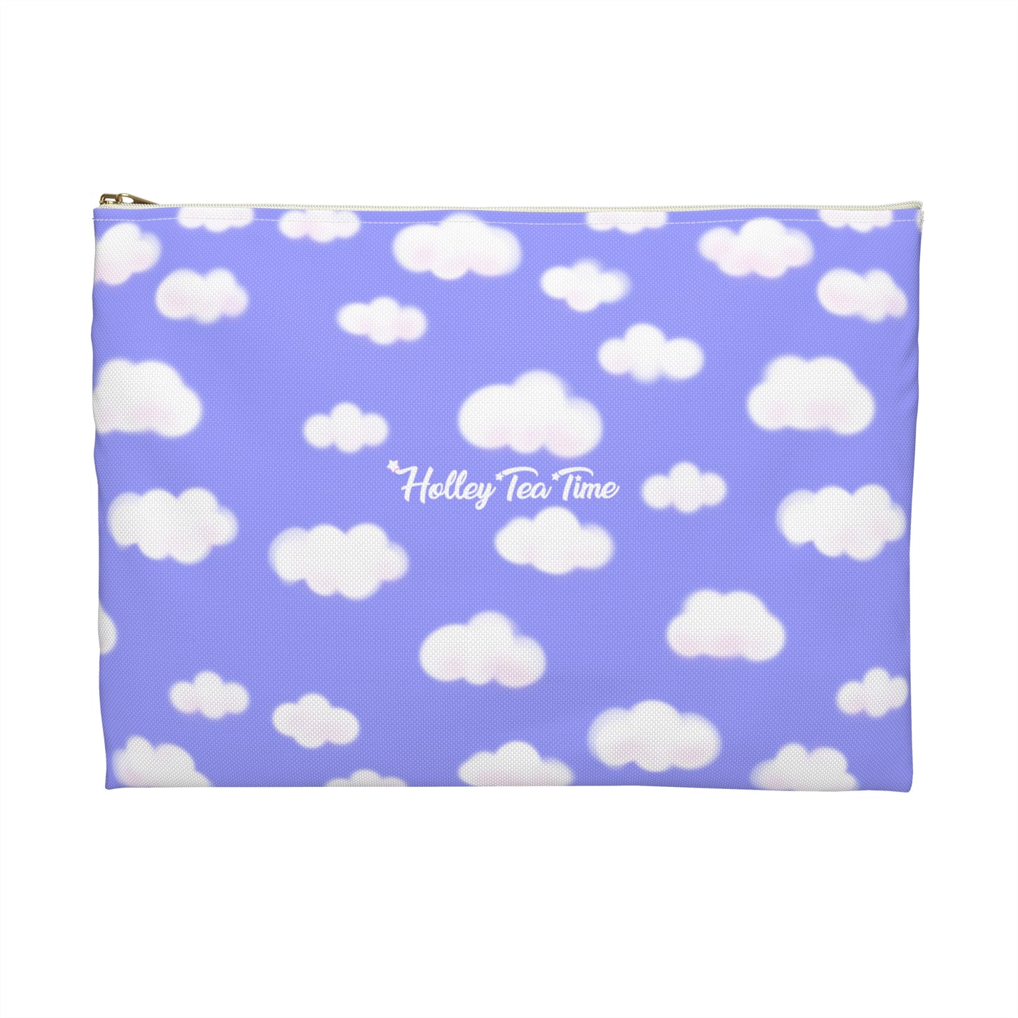 Dreamy Clouds Accessory Pouch (Periwinkle)