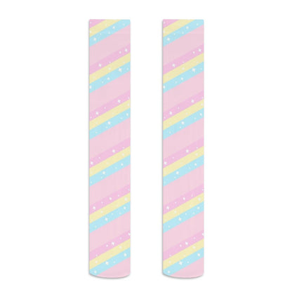 Teatime Fantasy Over Knee Stocking Socks (Pink)