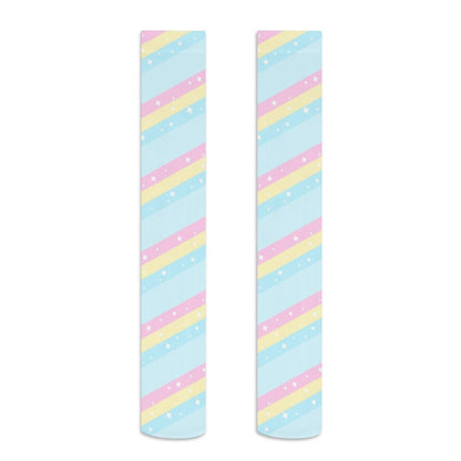 Teatime Fantasy Over Knee Stocking Socks (Blue)