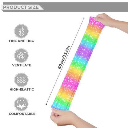 Rainbow Wonderland Over Knee Stocking Socks