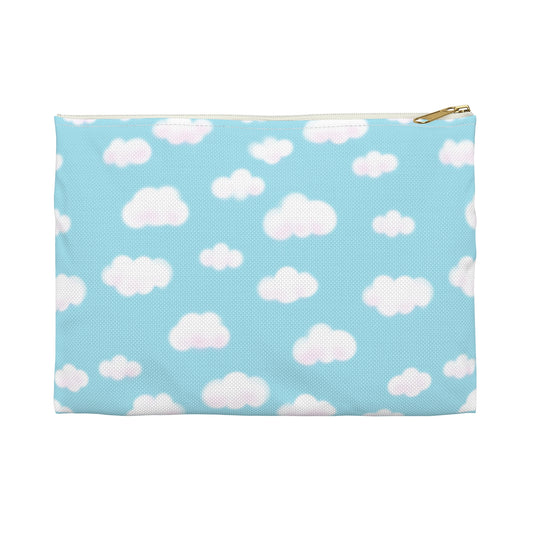 Dreamy Clouds Accessory Pouch (Sky Blue)