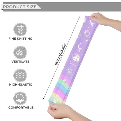 Rainbow Stardust Unicorn Over Knee Stocking Socks