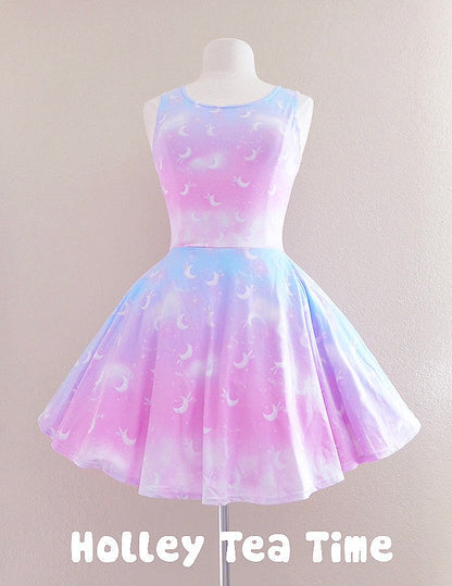Twinkle Heaven Skater Dress [Made To Order]
