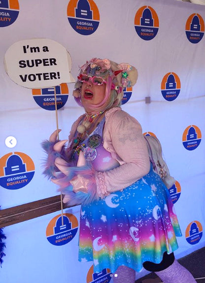 Magical Fairy Time Skater Dress (Rainbow Sunny Day)