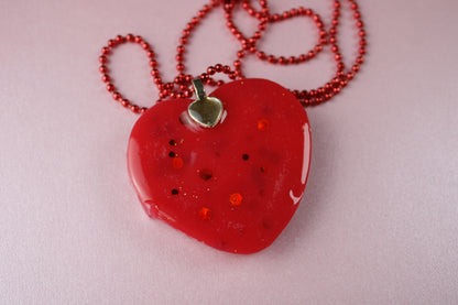 🩷 Lovecore Heart Shaker Necklace (LOVE ) 🩷