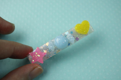 Cute & Sparkly Hair Clip (Star, Candy, Heart)