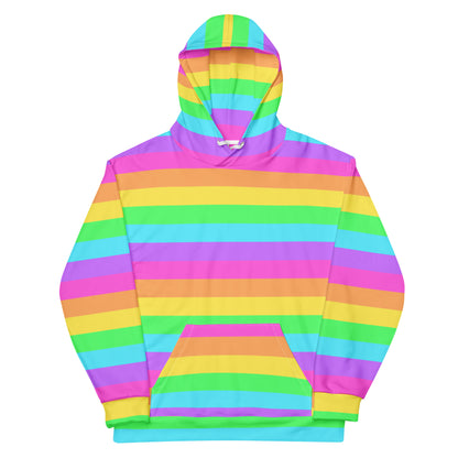 Kawaii decora kei rainbow hoodie