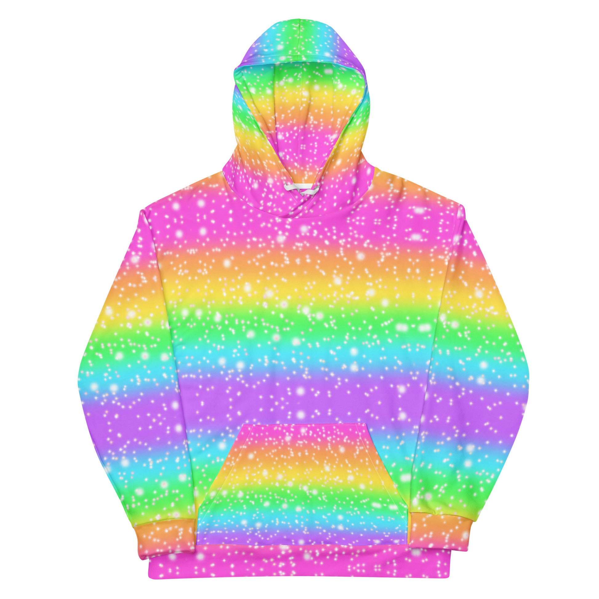 Kawaii decora kei rainbow hoodie