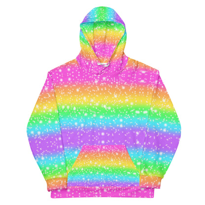 Kawaii decora kei rainbow hoodie