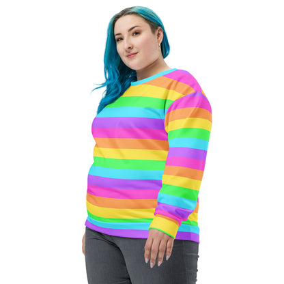 Kawaii Decora Kei Rainbow plus size