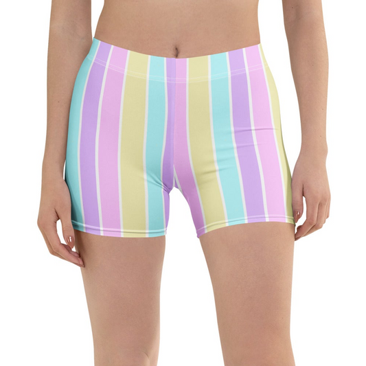 Pastel Stripes Shorts