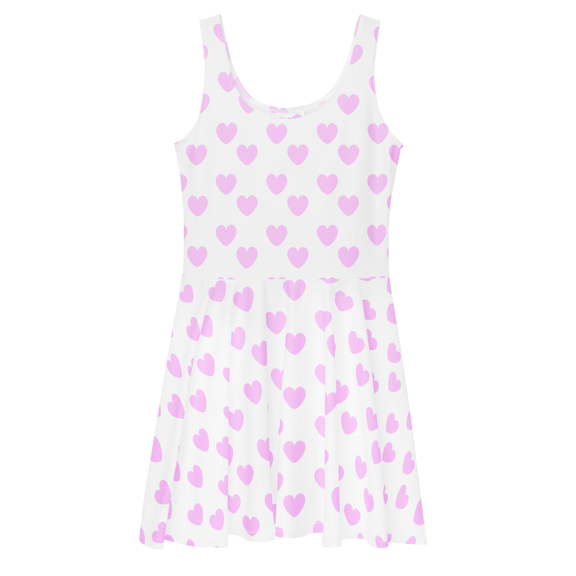 pink and white skater dress Catalina Pink And White Floral Skater Dress Rebellious Fashion