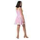 Magical Spring Pink Skater Dress