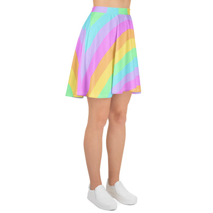 Kawaii fashion Harajuku fashion jfashion pastel rainbow skater skirt pop kei jojifuku cutecore