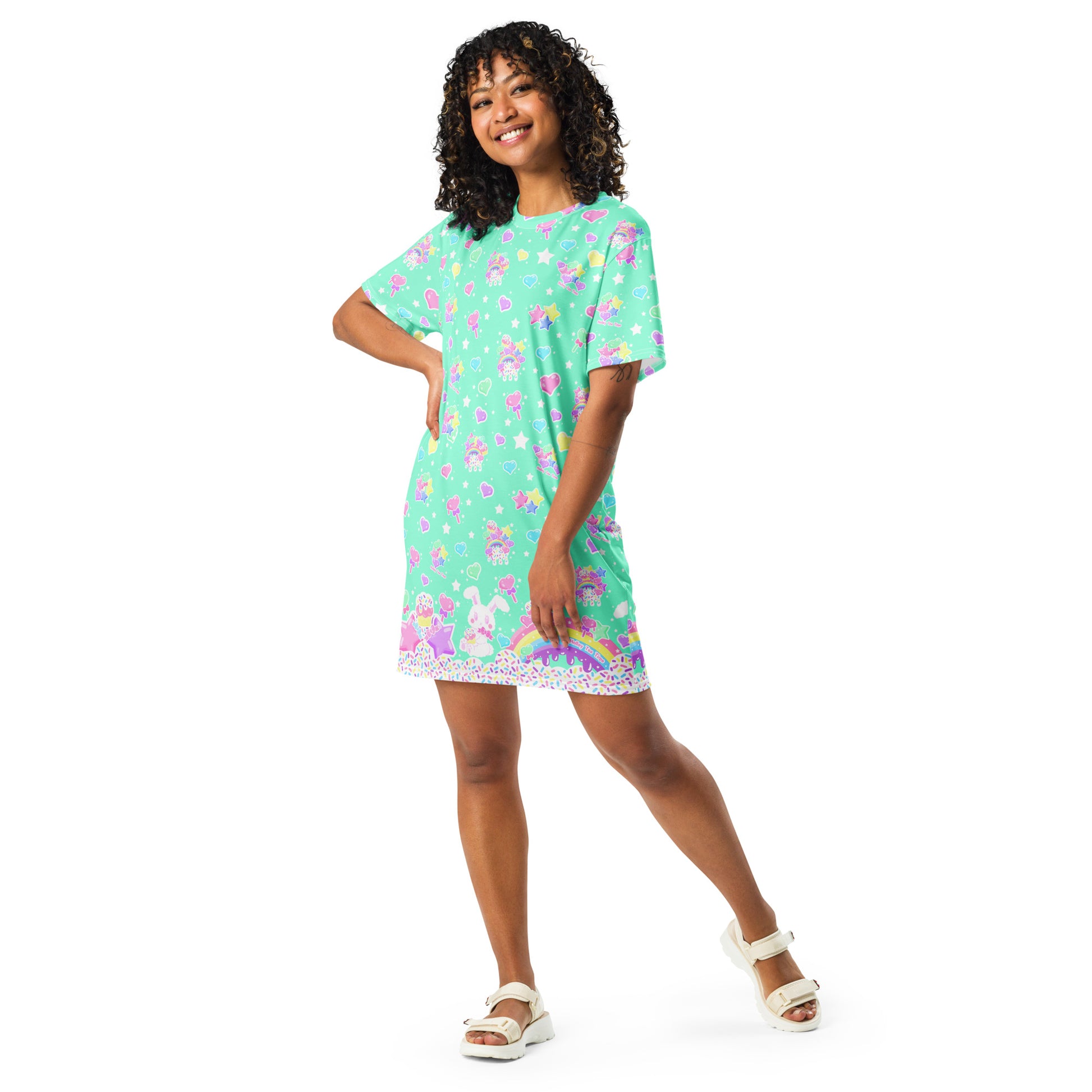 mint green t shirt dress Shift Dress in Mint Tea Green Solid Color: Size 2XS up to 6XL | Shop Frazer Living Athleisure Clothing