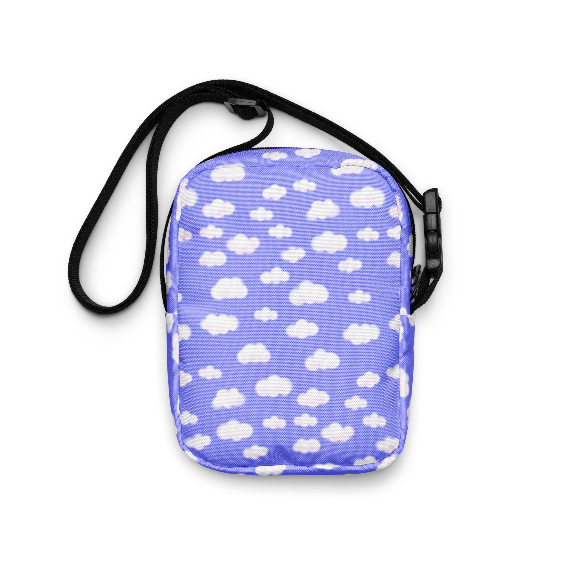 Dreamy Clouds Crossbody Bag Periwinkle Holley Tea Time