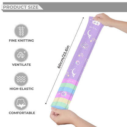 Rainbow Stardust Unicorn Over Knee Stocking Socks