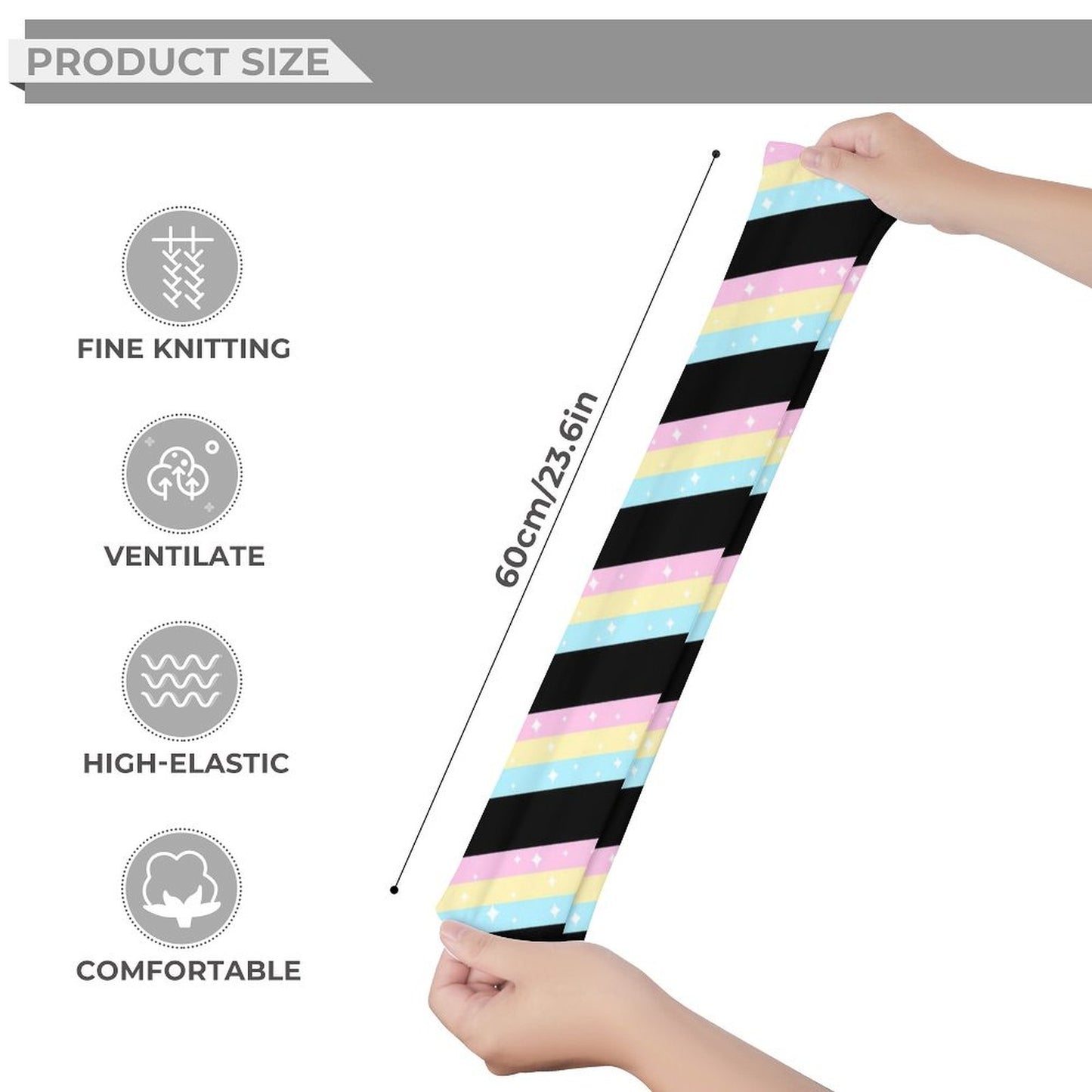 Teatime Fantasy Over Knee Stocking Socks (Black)