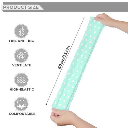 Cute Polka Dots Over Knee Stocking Socks (Mint)