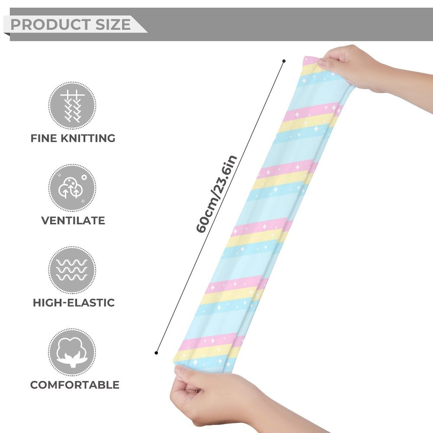 Teatime Fantasy Over Knee Stocking Socks (Blue)