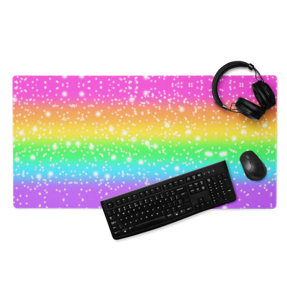 Rainbow Wonderland Desk Mat Gaming Mouse Pad