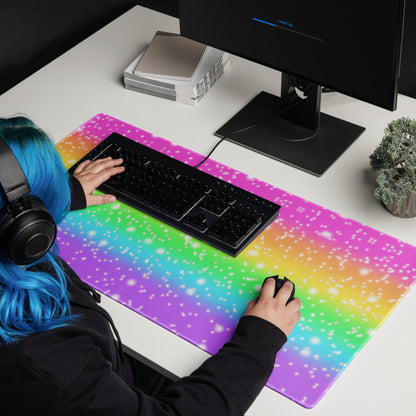 Rainbow Wonderland Desk Mat Gaming Mouse Pad