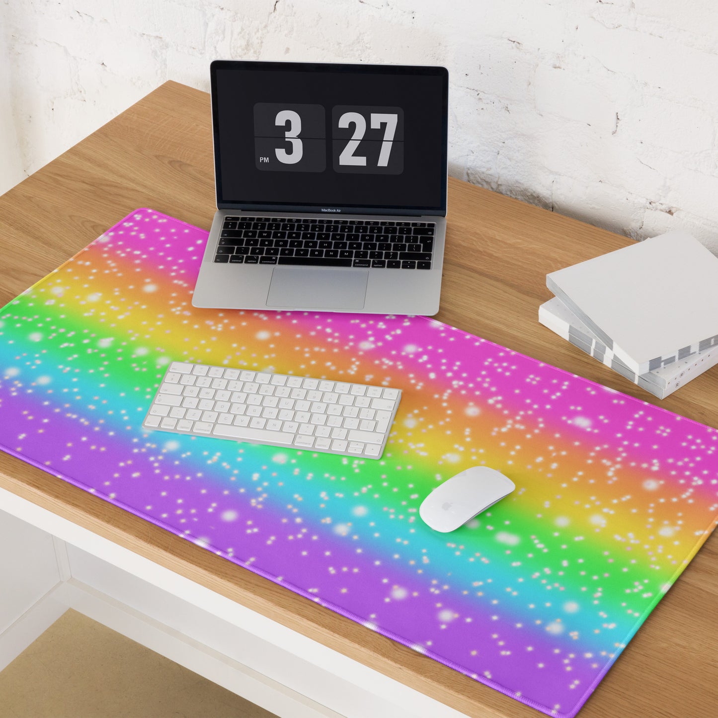 Rainbow Wonderland Desk Mat Gaming Mouse Pad