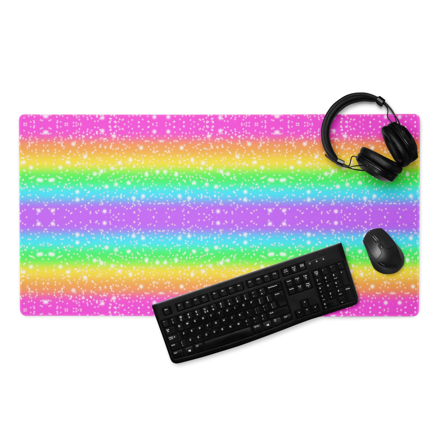 Rainbow Wonderland Desk Mat Gaming Mouse Pad