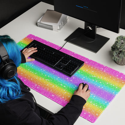 Rainbow Wonderland Desk Mat Gaming Mouse Pad