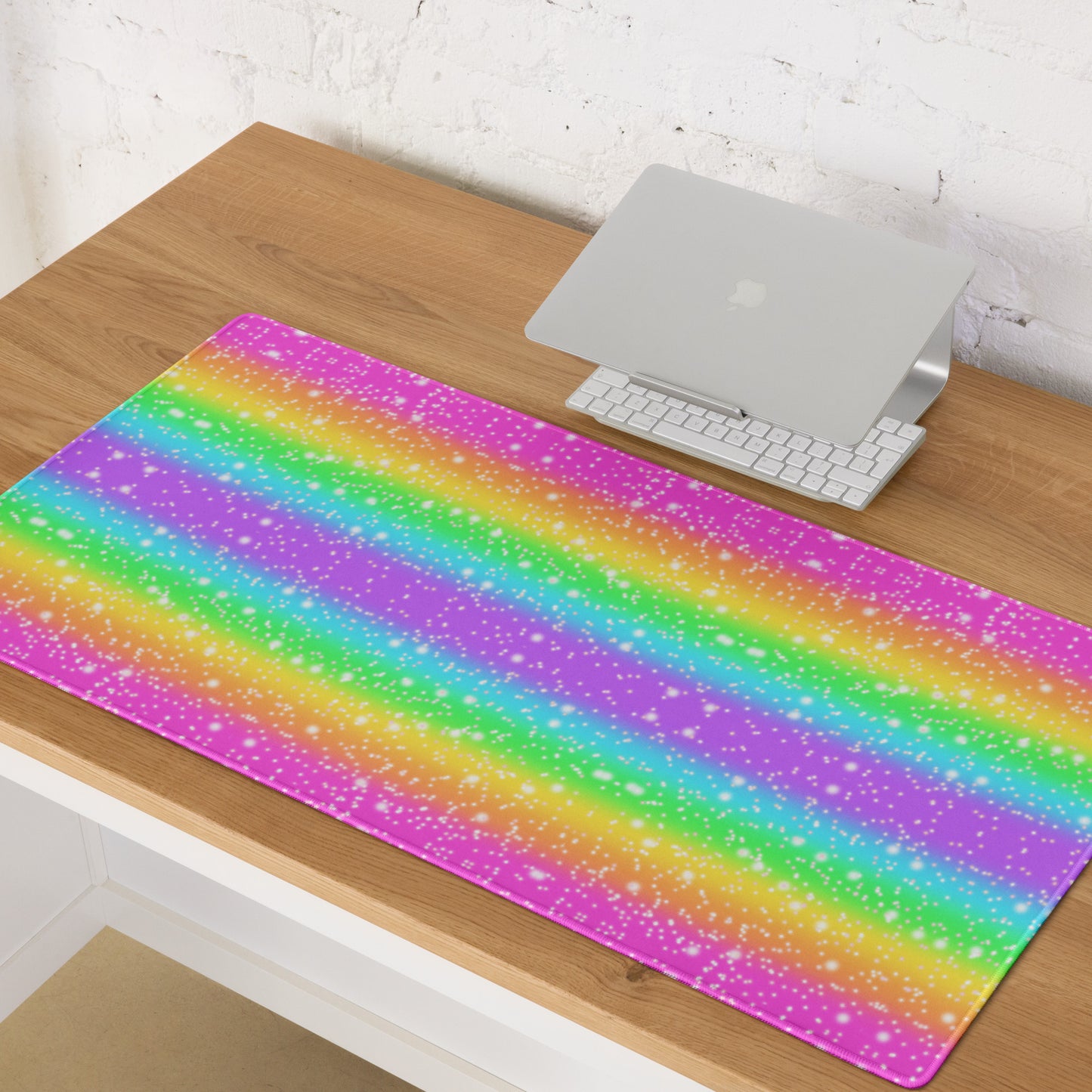 Rainbow Wonderland Desk Mat Gaming Mouse Pad