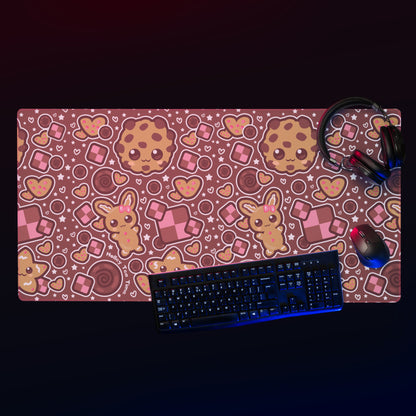 Kawaii Cookies Desk Mat Gaming Mouse Pad