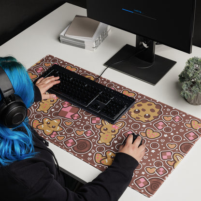 Kawaii Cookies Desk Mat Gaming Mouse Pad