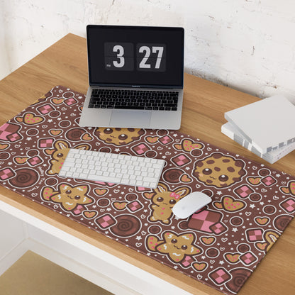 Kawaii Cookies Desk Mat Gaming Mouse Pad
