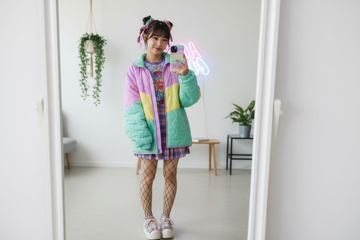 Pastel Stripes MagSafe Tough iPhone Case