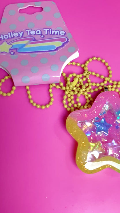 Cutie Star Shaker Necklace (Sweet Magic)