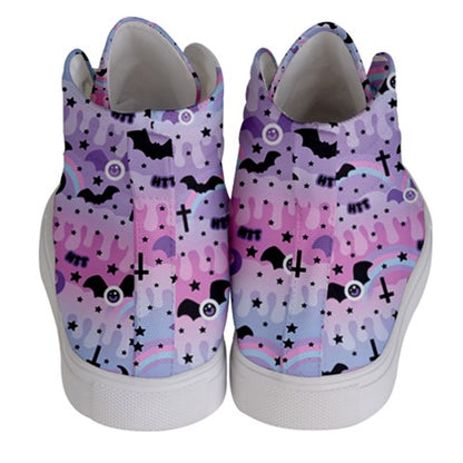 Dripping Sky women's hi-top sneakers [made to order]