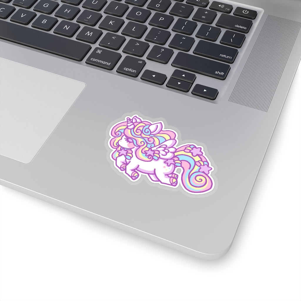 Magical unicorn Kiss-Cut Sticker