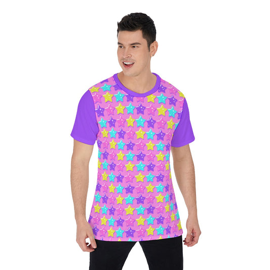 Electric Star Wave Pink Tee