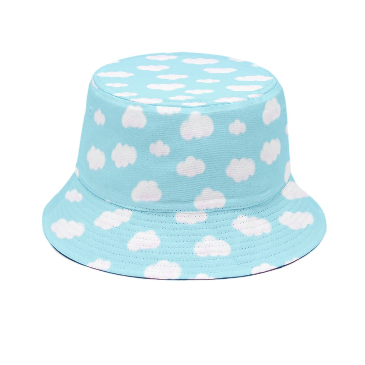 Dreamy Clouds Bucket Hat (Sky Blue)