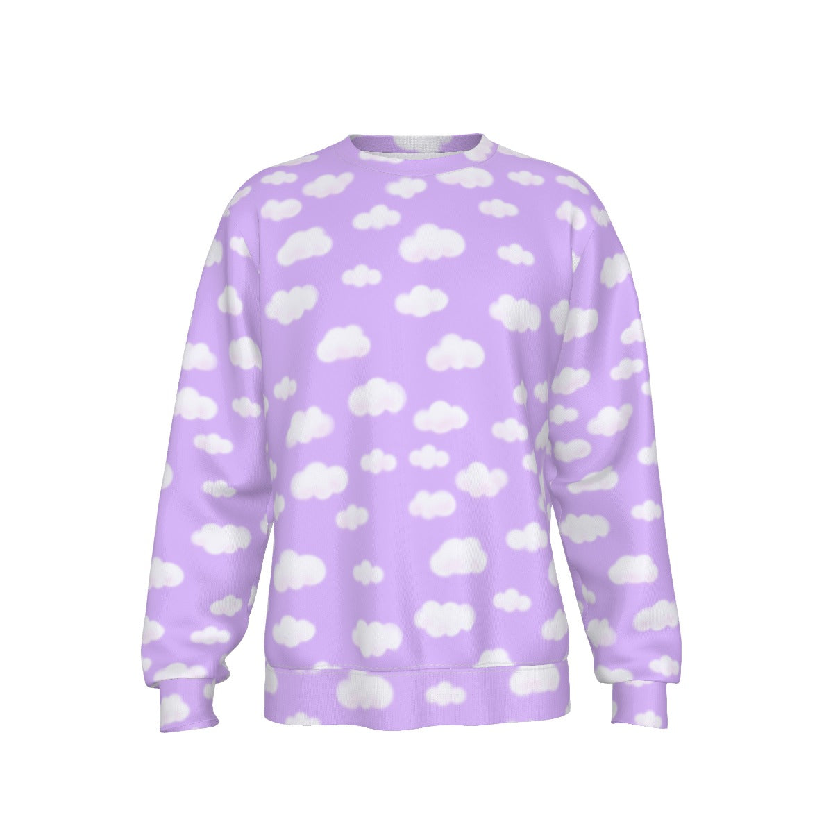 Dreamy Clouds Men's Sweatshirt (Lilac)