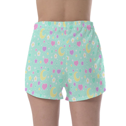 Magical Spring Mint Sport Shorts