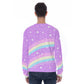 Rainbow Stardust Unicorn Men's Sweatshirt