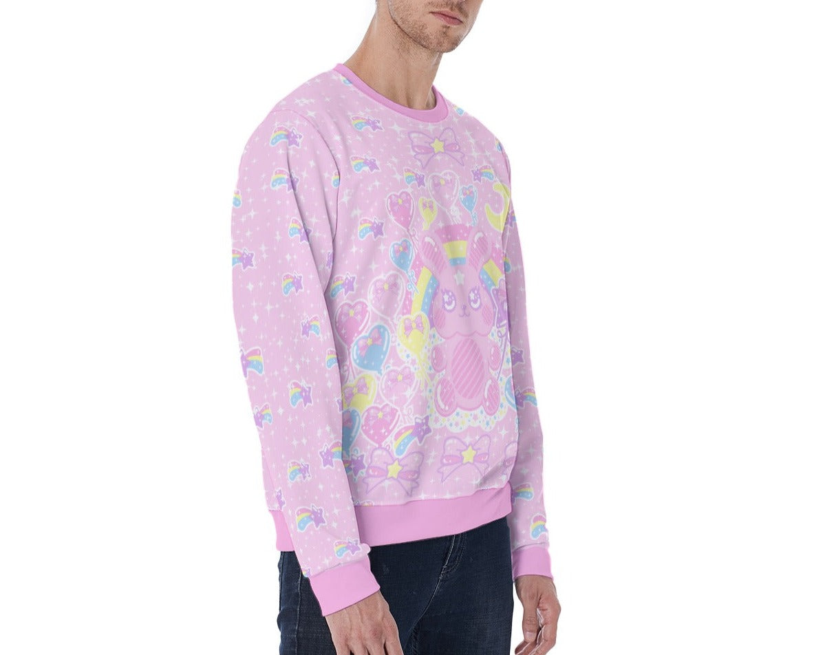 Bubblegum Bunny Men's Sweatshirt