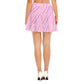 Kawaii Sparkle Cake Rainbow Beam Tiered Ruffle Mini Skirt